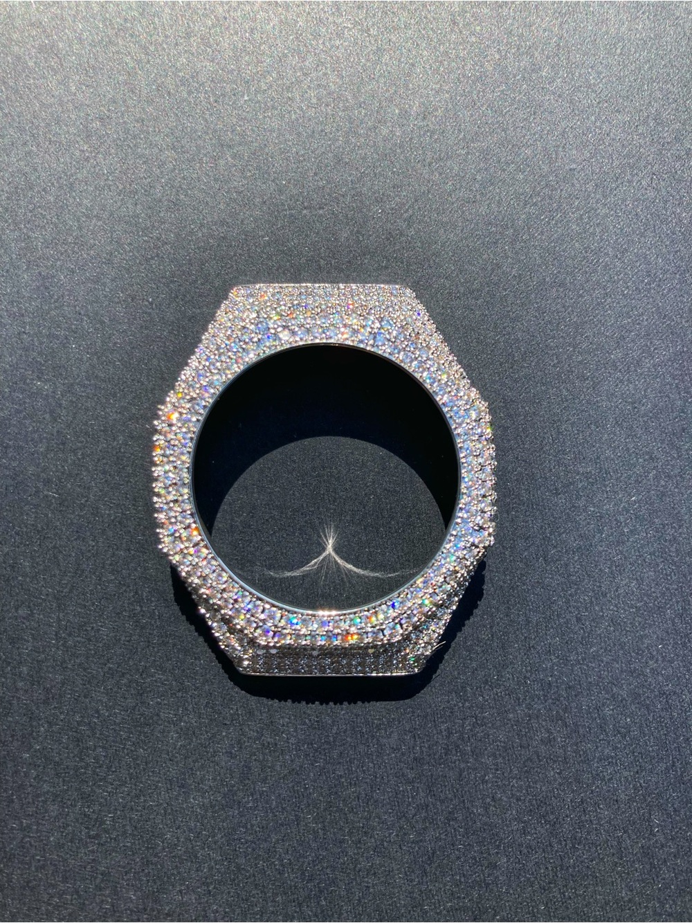✨ Moissanite G-Shock Upgrade Bezel 💎 GRA Certificate Included ✨
